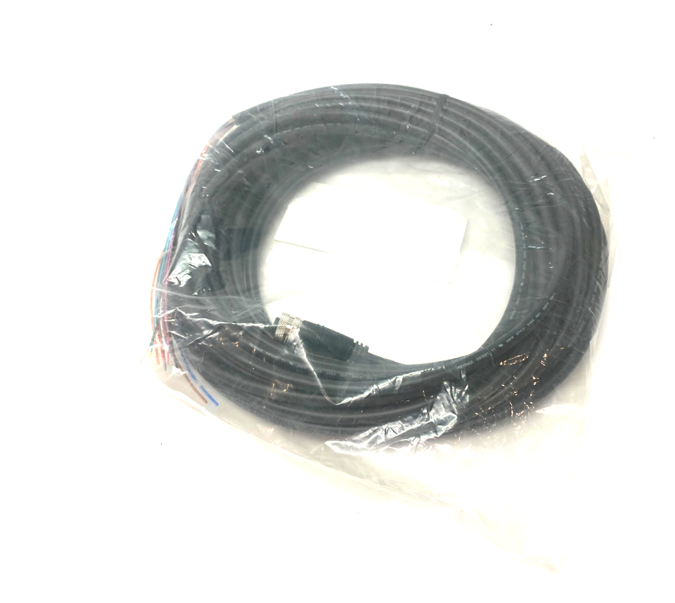 Keyence OP-88656 Single Ended Power Supply Cable M12 12-Pin 10m - Maverick Industrial Sales