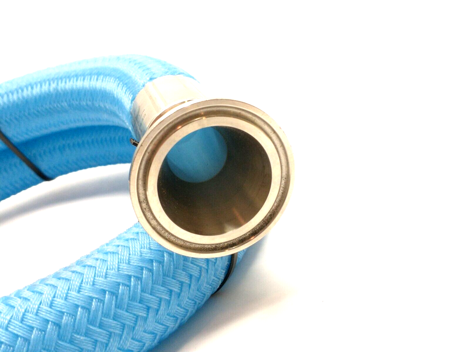 FCX Performance PBC-16-SS Braided Sanitary Hose 4' Length MP-16-SS HT#RM-7707 - Maverick Industrial Sales