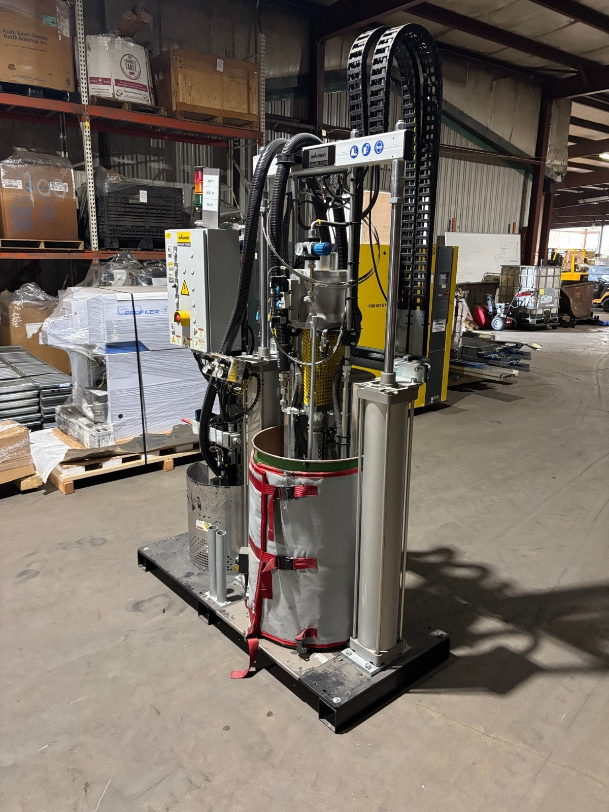 Wagner Reinhardt-Technic Feeder 200 Drum Dispensing System Feeder, 2020 - Maverick Industrial Sales