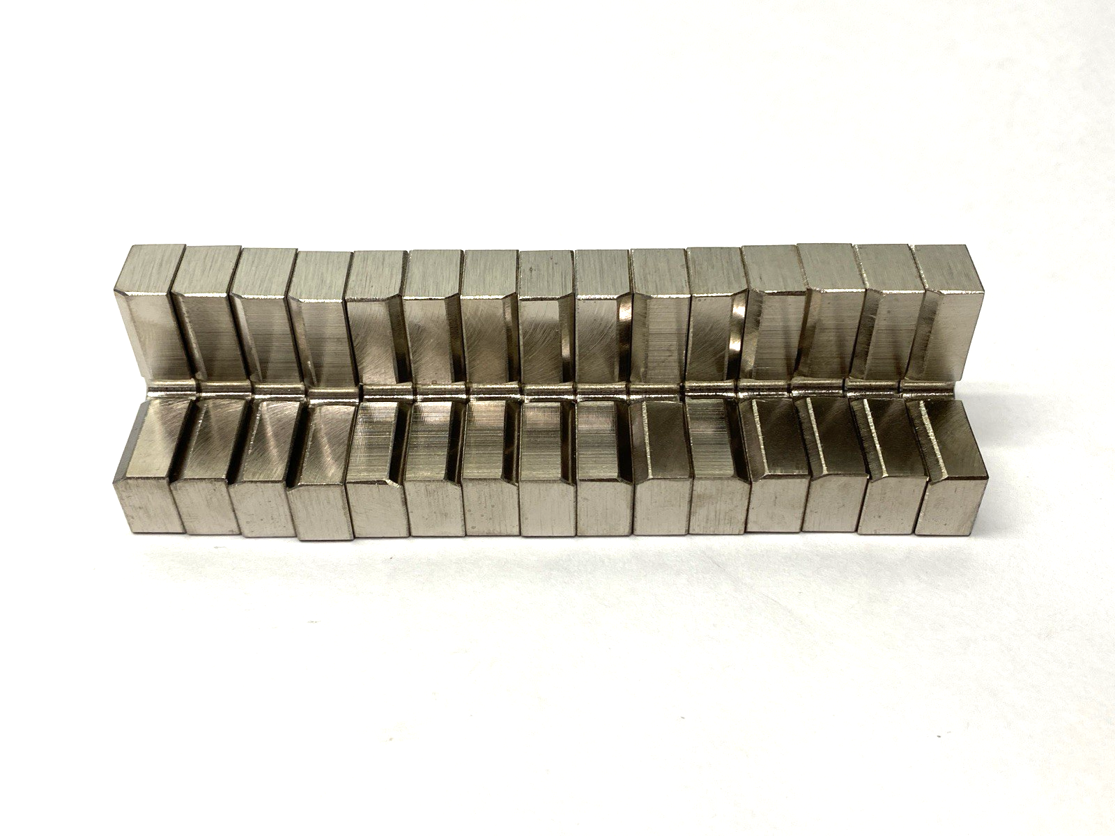 Misumi WGLMC-30-8-12 L-Shaped Guide 30 x 8 x 12mm 1045 Carbon Steel LOT OF 15 - Maverick Industrial Sales
