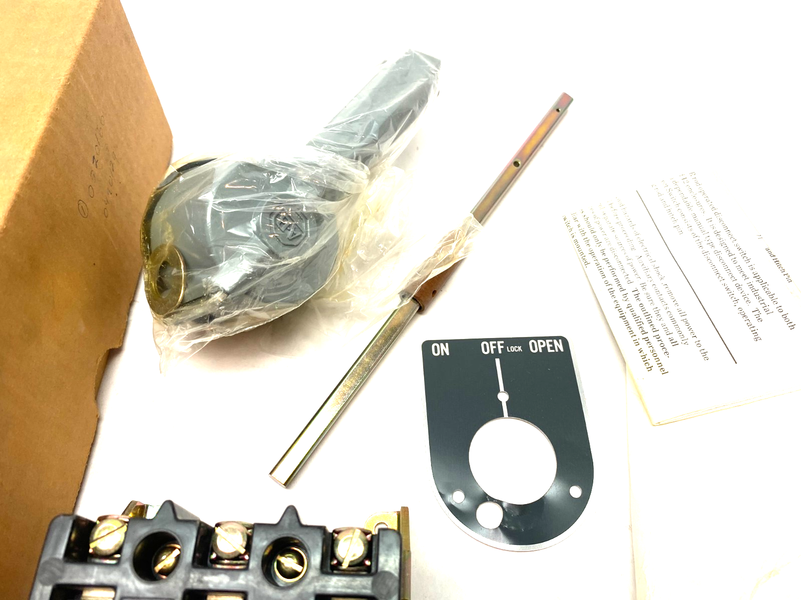 Allen Bradley 1494R-N30 Ser. A Rod Operated Disconnect Switch 30A, Rotary Op. - Maverick Industrial Sales