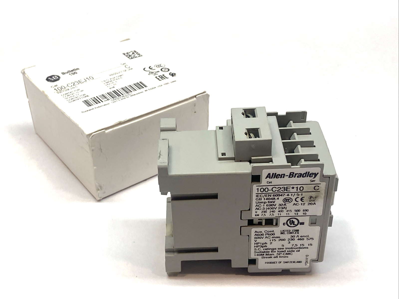 Allen Bradley 100-C23EJ10 Ser. C Contactor 24V DC 3P - Maverick Industrial Sales