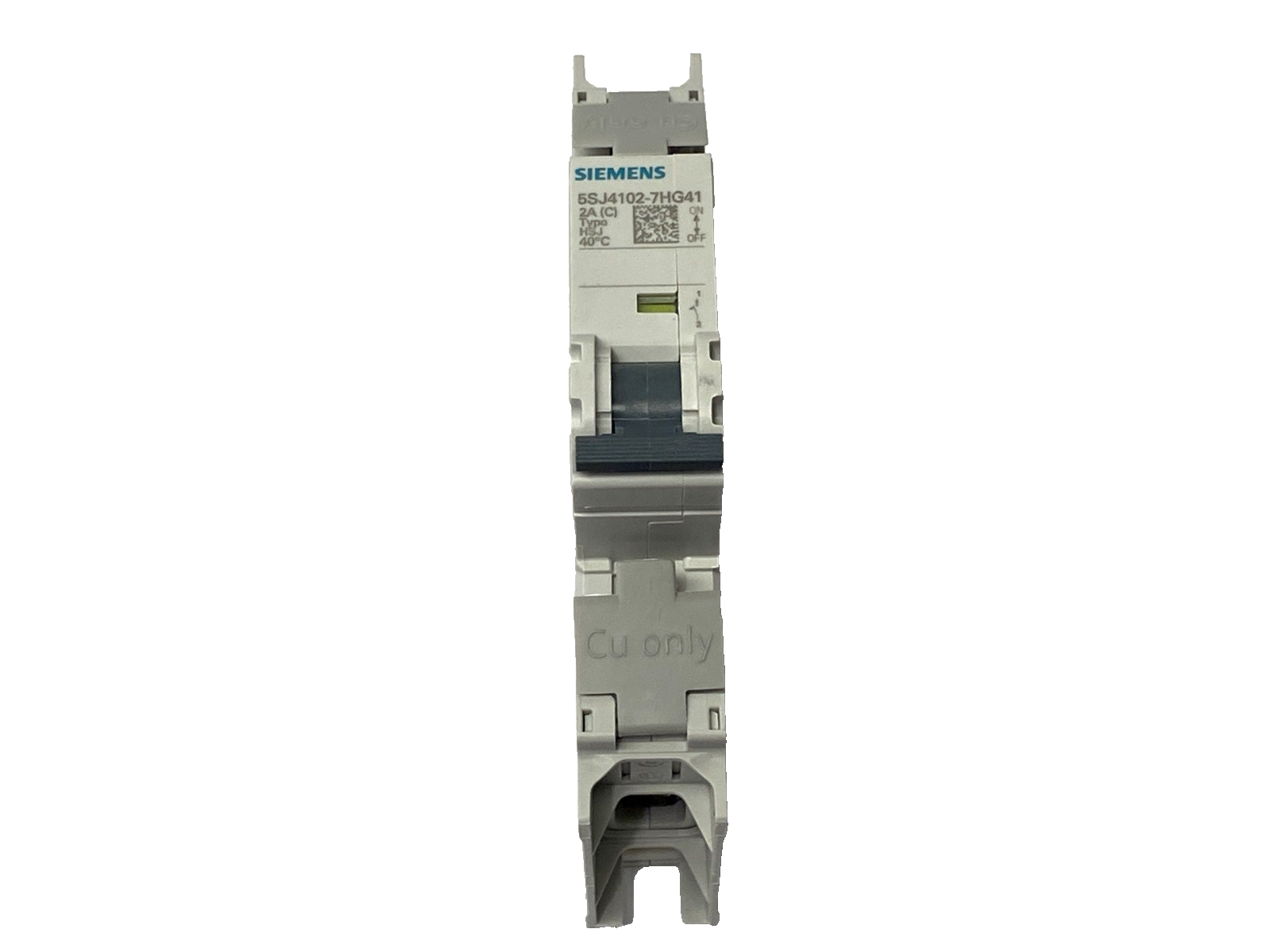 Siemens 5SJ4102-7HG41 Miniature Circuit Breaker 1-Pole 240V 2A - Maverick Industrial Sales