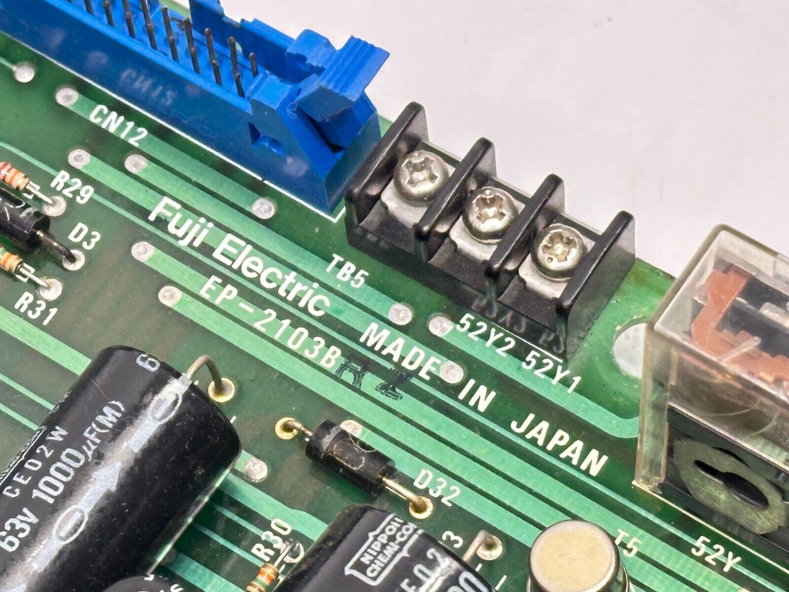EP-2103B | Fuji Electric Spindle PCB Assembly w/ Voltage Regulators - Used - Maverick Industrial Sales