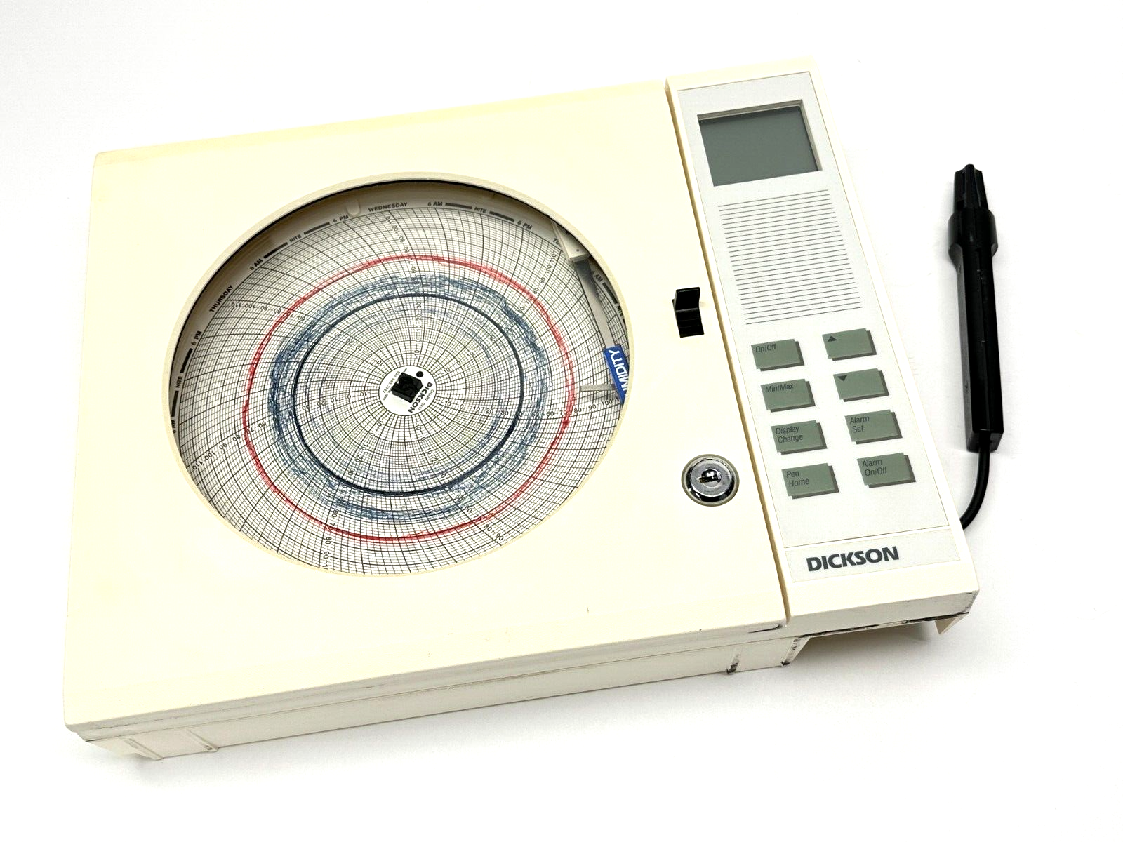 THDX | Dickson THDX Temperature Humidity Chart Recorder w/ Probe