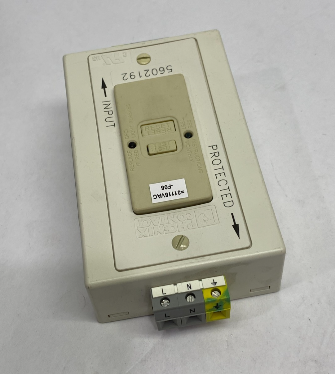 Phoenix Contact EM-DUO120/20/GFI/AUX/NO Socket Receptacle 5602192 - Maverick Industrial Sales