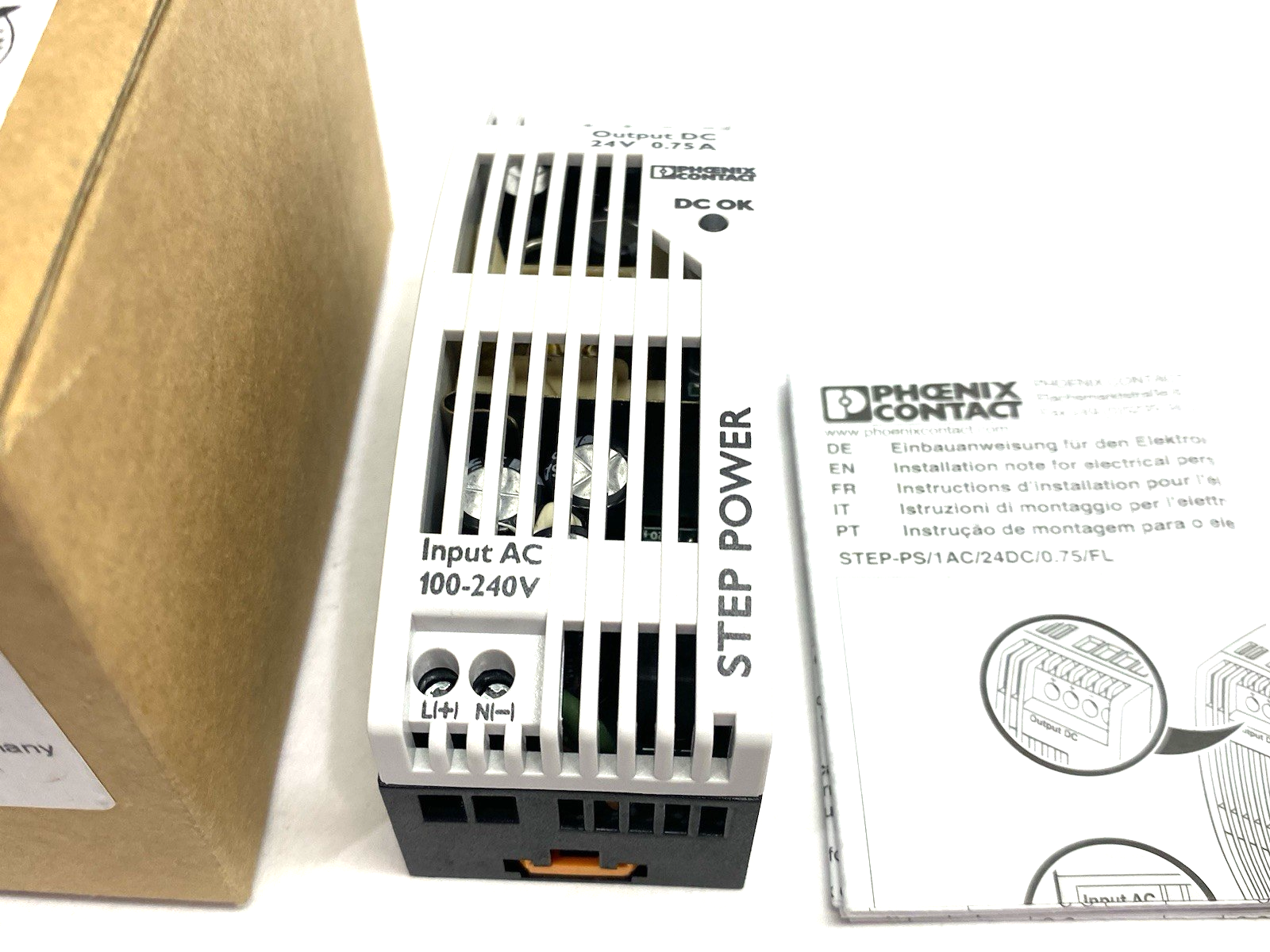 Phoenix Contact STEP-PS/ 1AC/24DC/0.75/FL Primary Switched Power Supply 2868622 - Maverick Industrial Sales