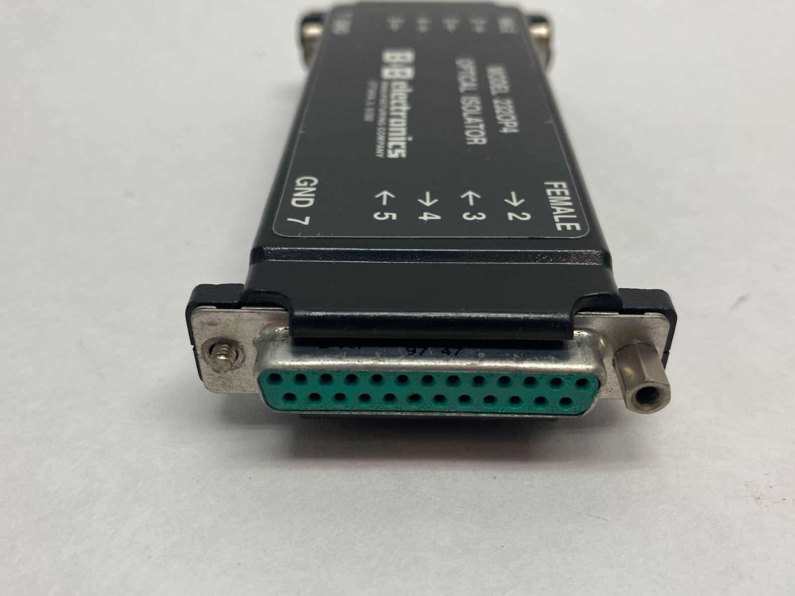 232OP4 | B&B Electronics Optical Isolator Male to Female - Used - Maverick Industrial Sales