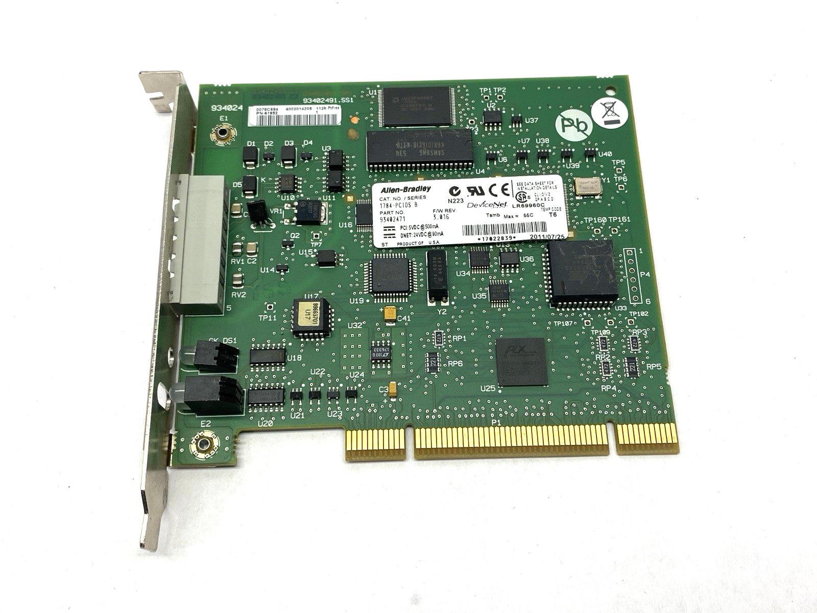 Allen Bradley 1784-PCIDS Ser. B DeviceNet PCI Communication Interface Card - Maverick Industrial Sales