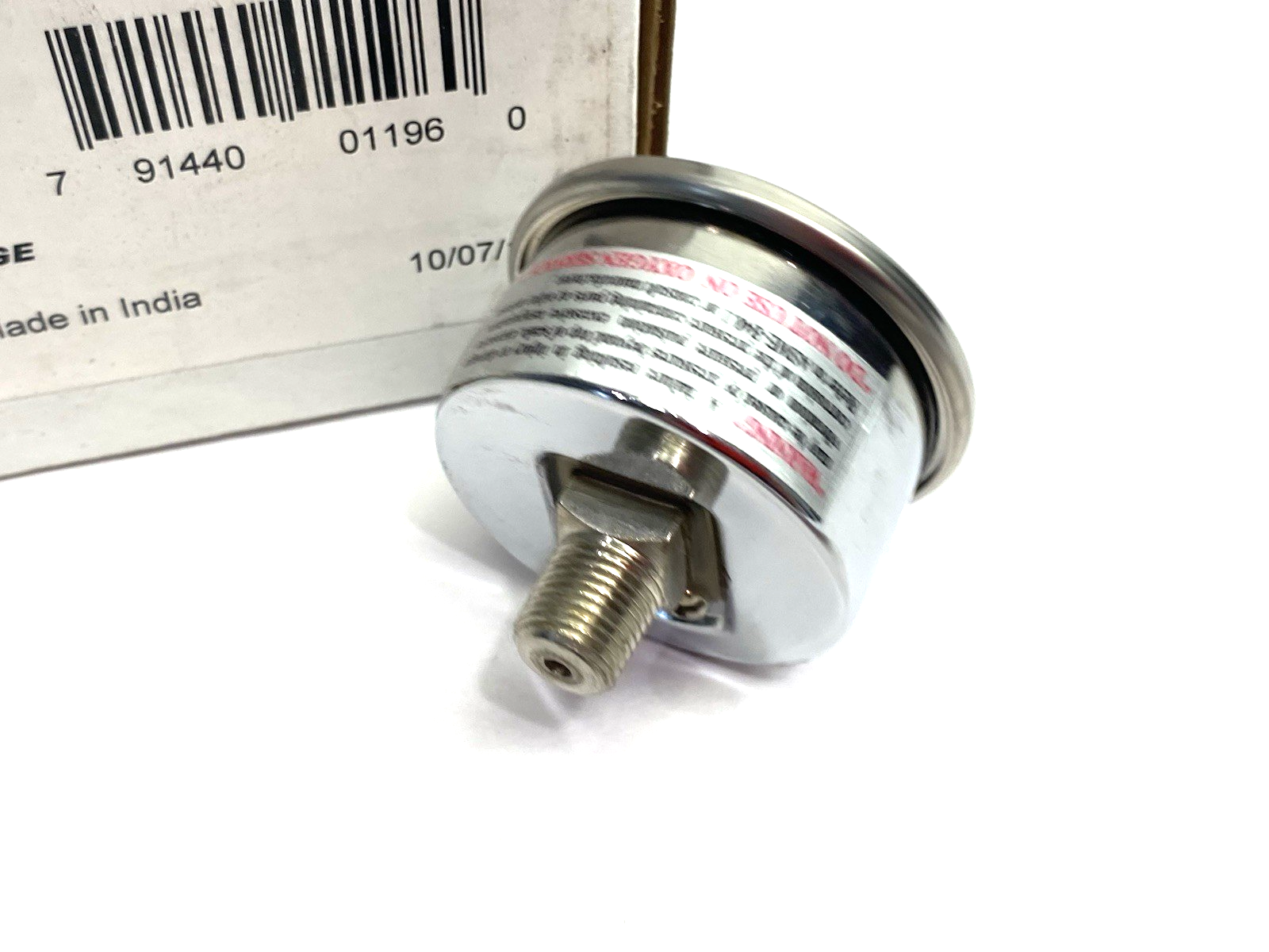 PG1326 | Baldwin Filters Pressure Gauge, 0 To 60 Psi, 1-1/2" Dial, 1/8" NPT - New – Open box - Maverick Industrial Sales
