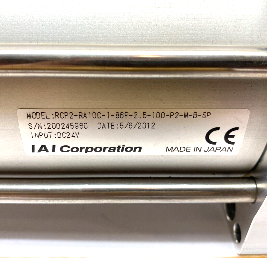 IAI RCP2-RA10C-I-86P-2.5-100-P2-M-B-SP High-Thrust Linear Servo Actuator 24VDC - Maverick Industrial Sales