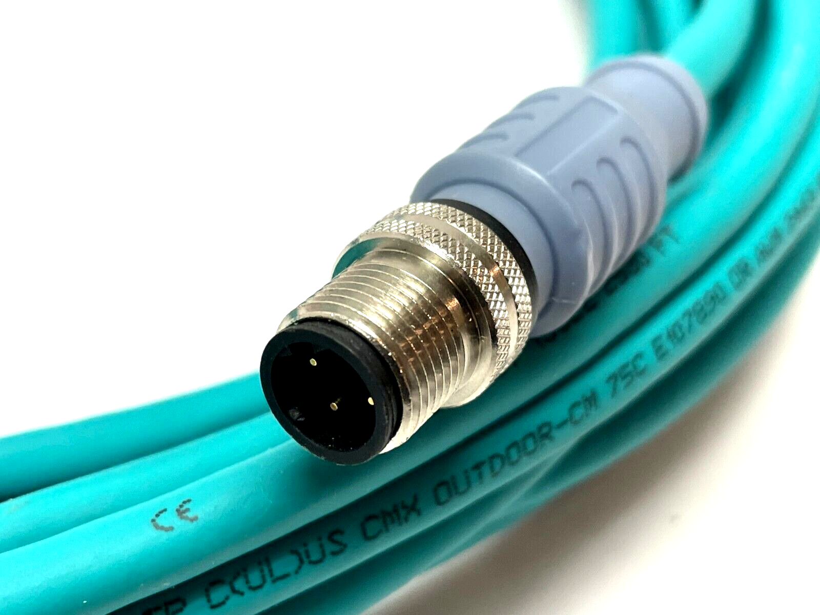 Câble Ethernet Turck RSSD RJ45S 441-3M Cat.5e - 3 Mètres, Double Connecteur, Neuf