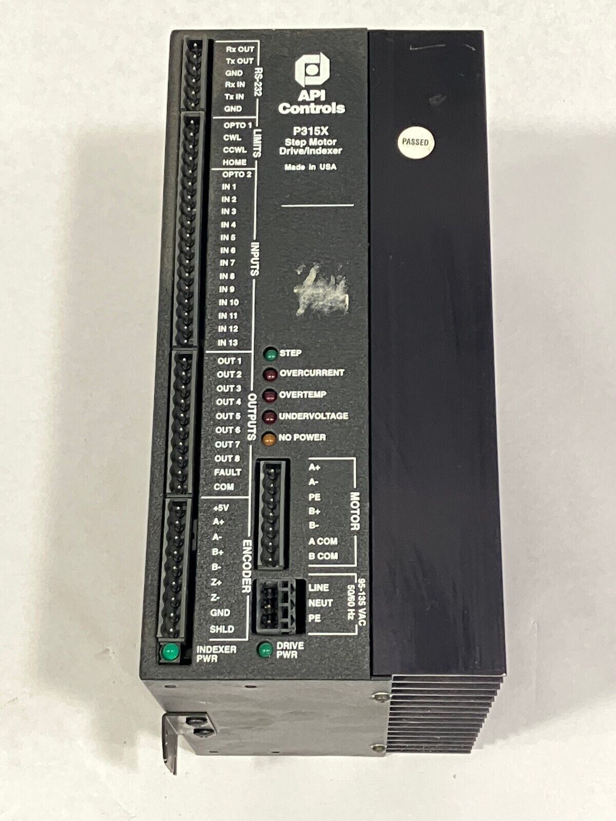 American Precision Industries P315X Step Motor Drive Indexer - Maverick Industrial Sales