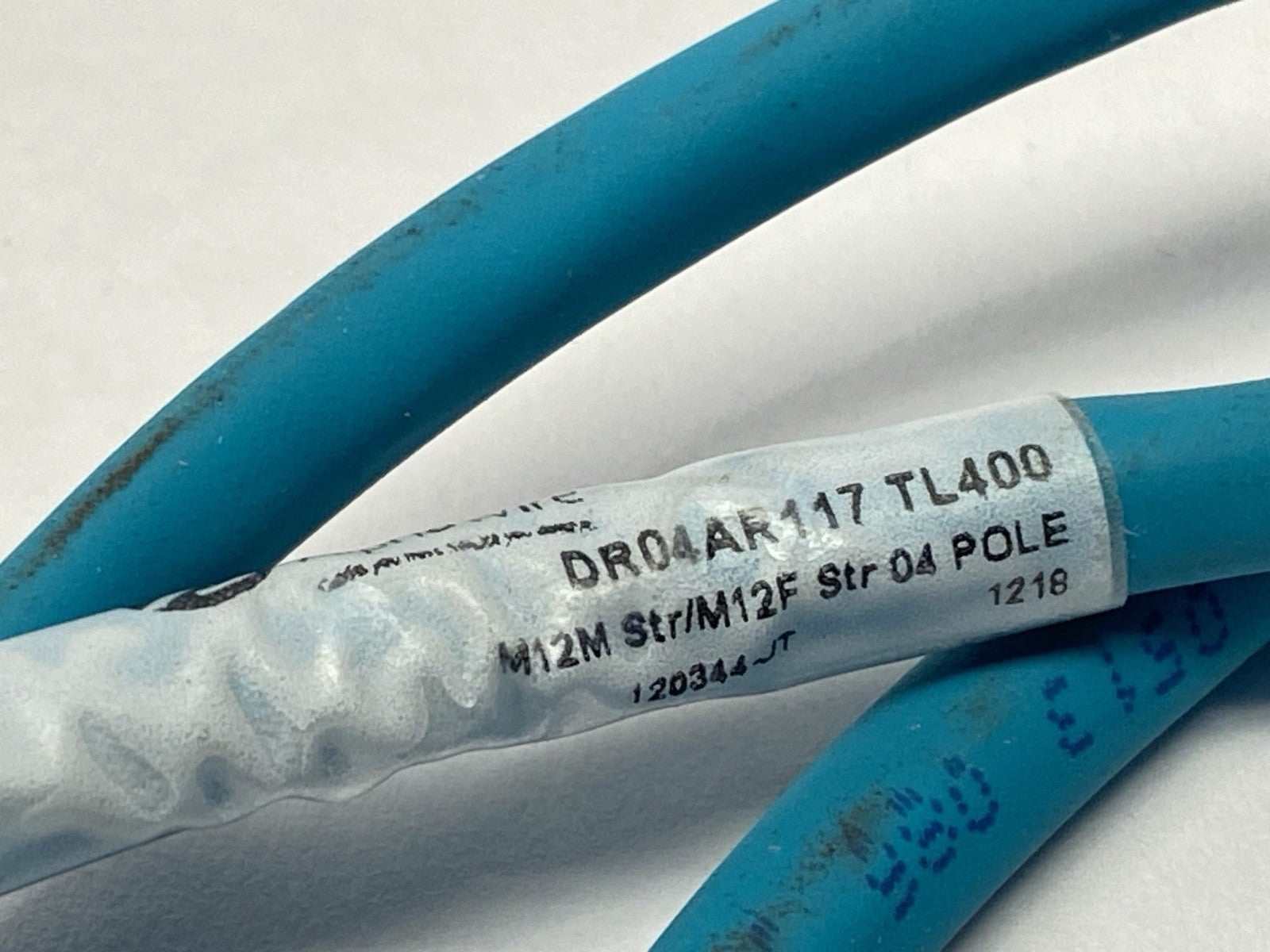 DR04AR117 TL400 | Alpha Wire Sensor / Actuator Cordset Male M12 4-Pin 64" CUT - Used - Maverick Industrial Sales