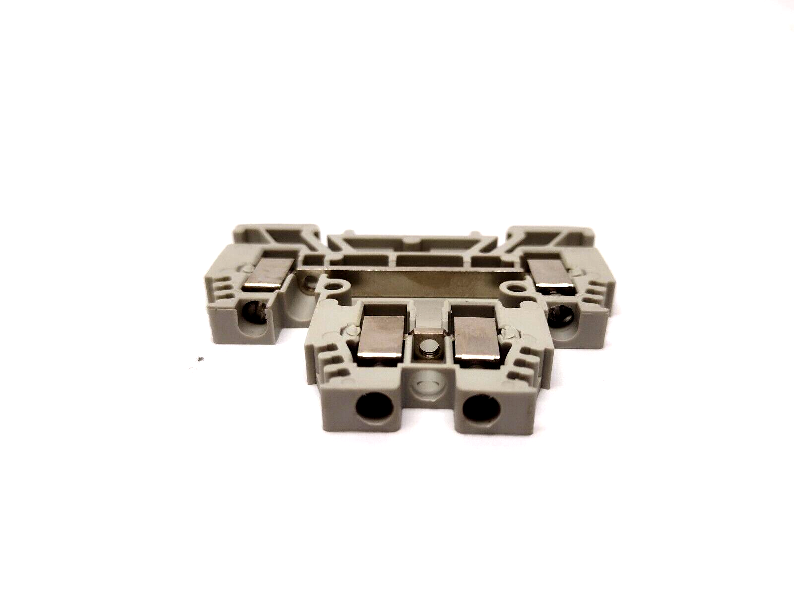 1492-WD4 | Allen Bradley Two Circuit Feed Through Terminal Block, Gray, LOT OF 10 - Used - Maverick Industrial Sales