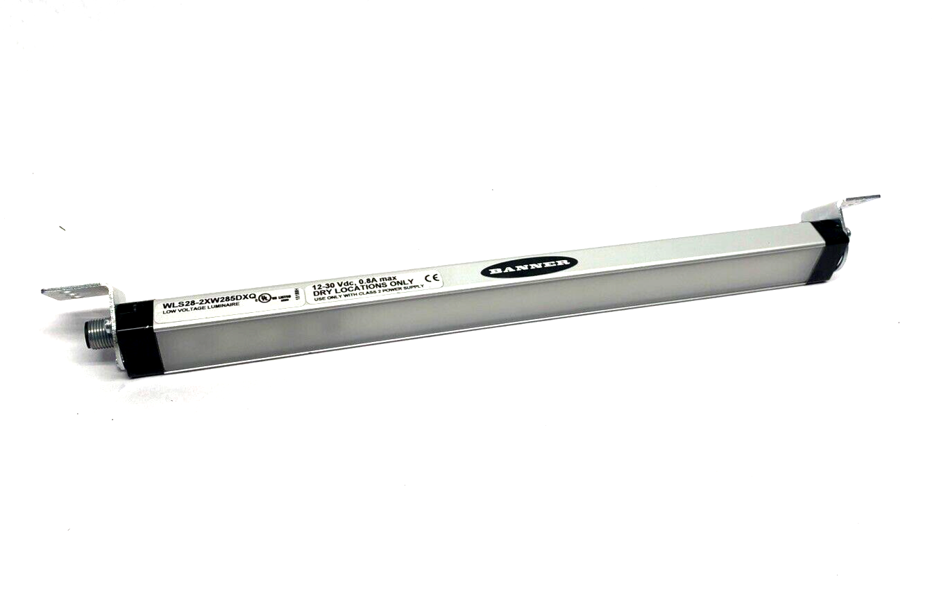 Banner WLS28-2XW285DXQ Light Strip, White LED 285mm 4-Pin M12 88003 - Maverick Industrial Sales