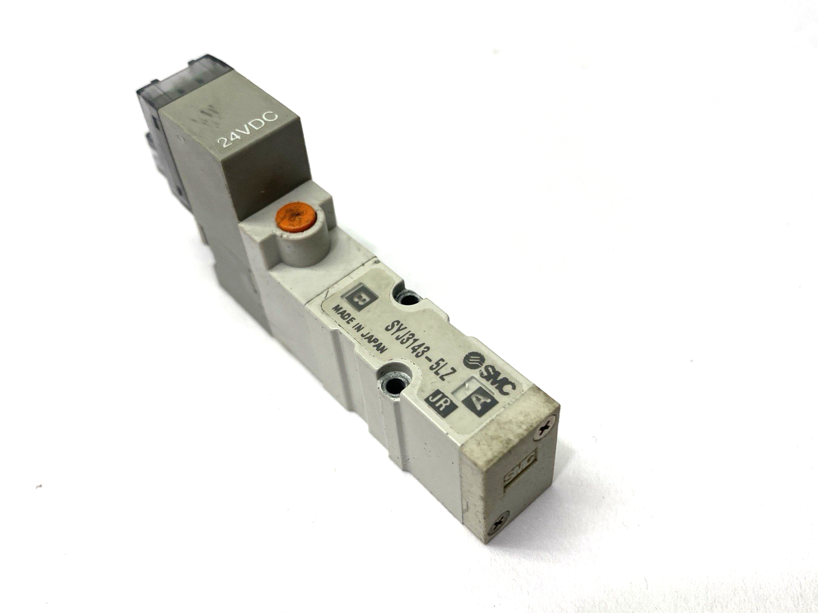 SMC SYJ3143-5LZ Pneumatic Solenoid Valve 5-Port 24VDC - Maverick Industrial Sales