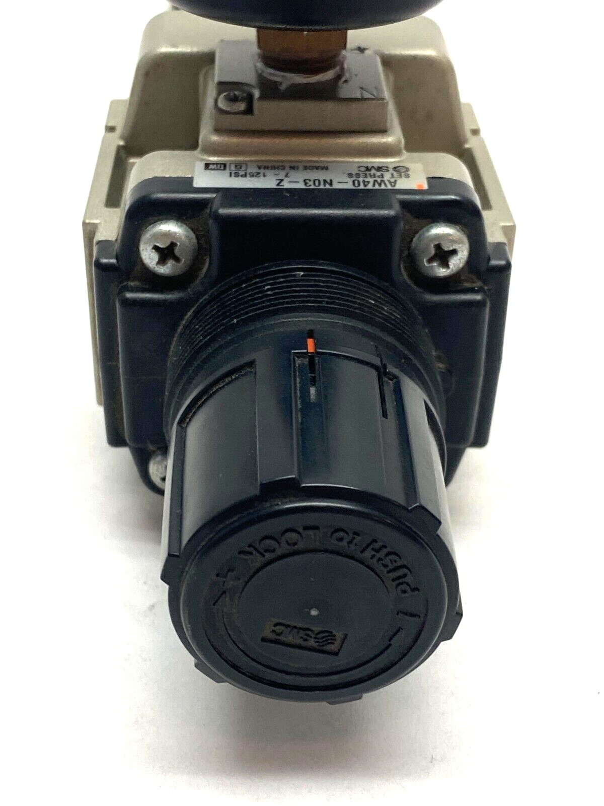 SMC AW40-N03-Z Modular Pneumatic Filter Regulator 7~125psi w/ Gauge - Maverick Industrial Sales