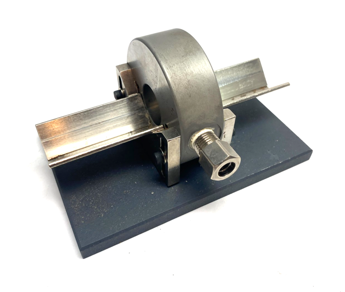 DR050-T2-BV2XM-24.939, A6893 | Mahr DR050-T2-BV2XM-24.939 Dimensionair 2-Jet Air Ring Gauge A6893 w/ Base Plate - Used - Maverick Industrial Sales
