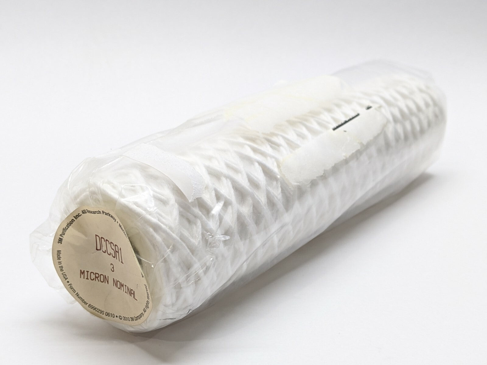 3M DCCSA1 3 Micron Nominal Filter Cartridge String Wound 2-7/8" OD 9-7/8" L - Maverick Industrial Sales