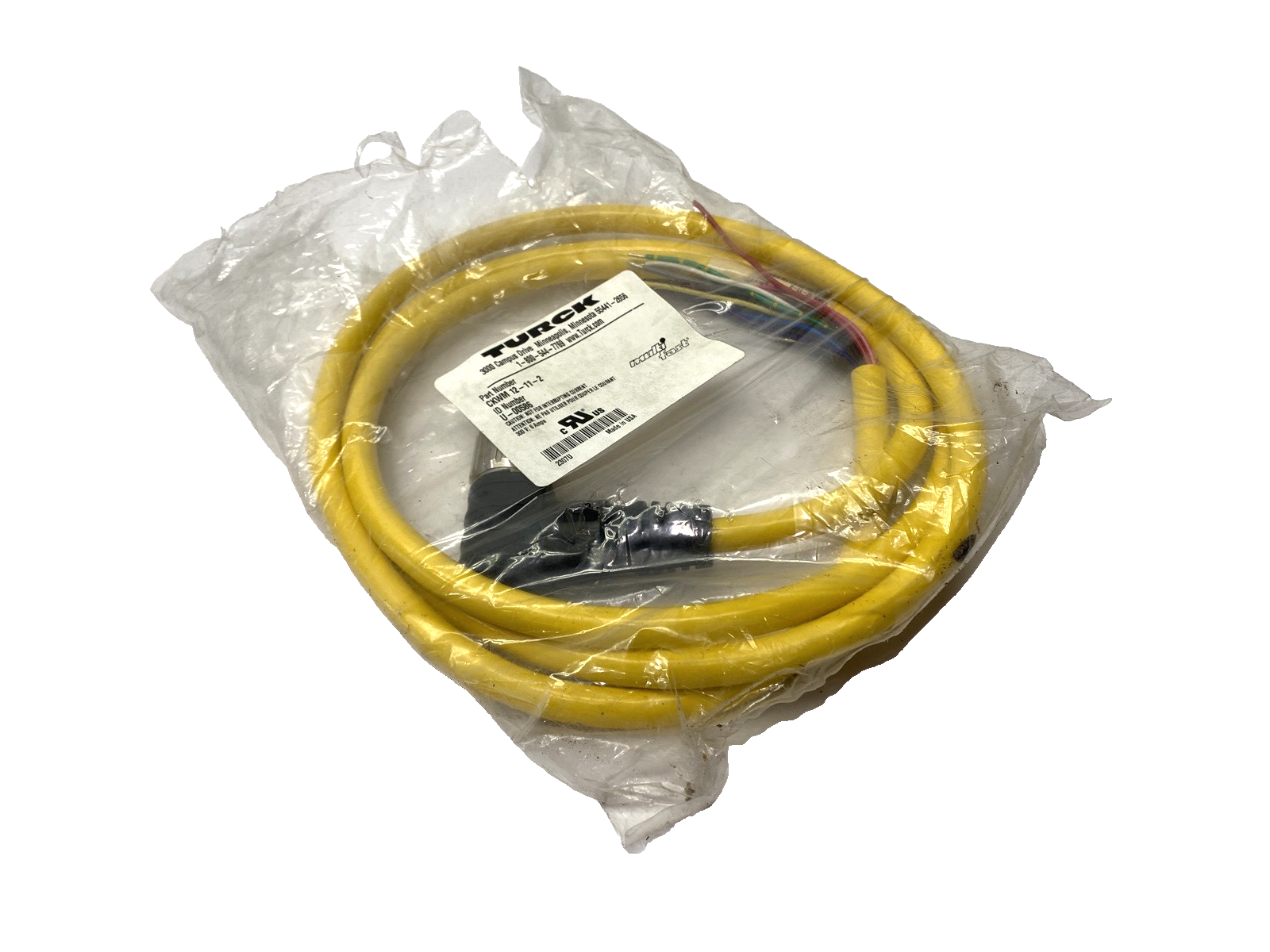 CKWM 12-11-2 | Turck Single-Ended M23 Female MultiFast Cordset U-00586 - New – Open box - Maverick Industrial Sales