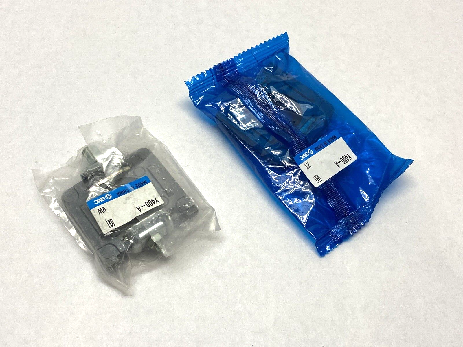 SMC Y400-A Spacer Interface AC MASS Pro LOT OF 2 - Maverick Industrial Sales