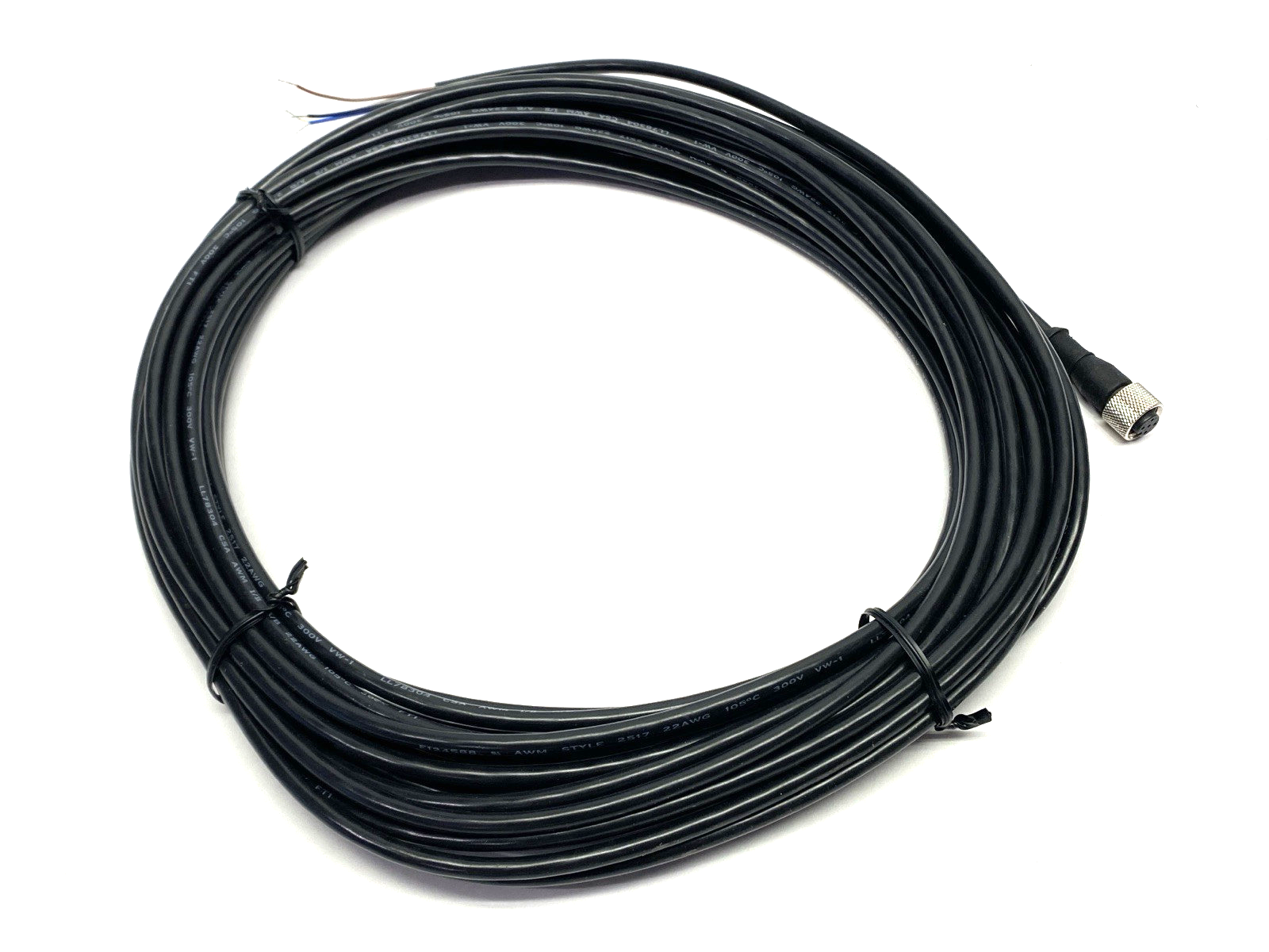 Banner MQDC-450 Single-Ended M12 Female Cordset 33649 - Maverick Industrial Sales