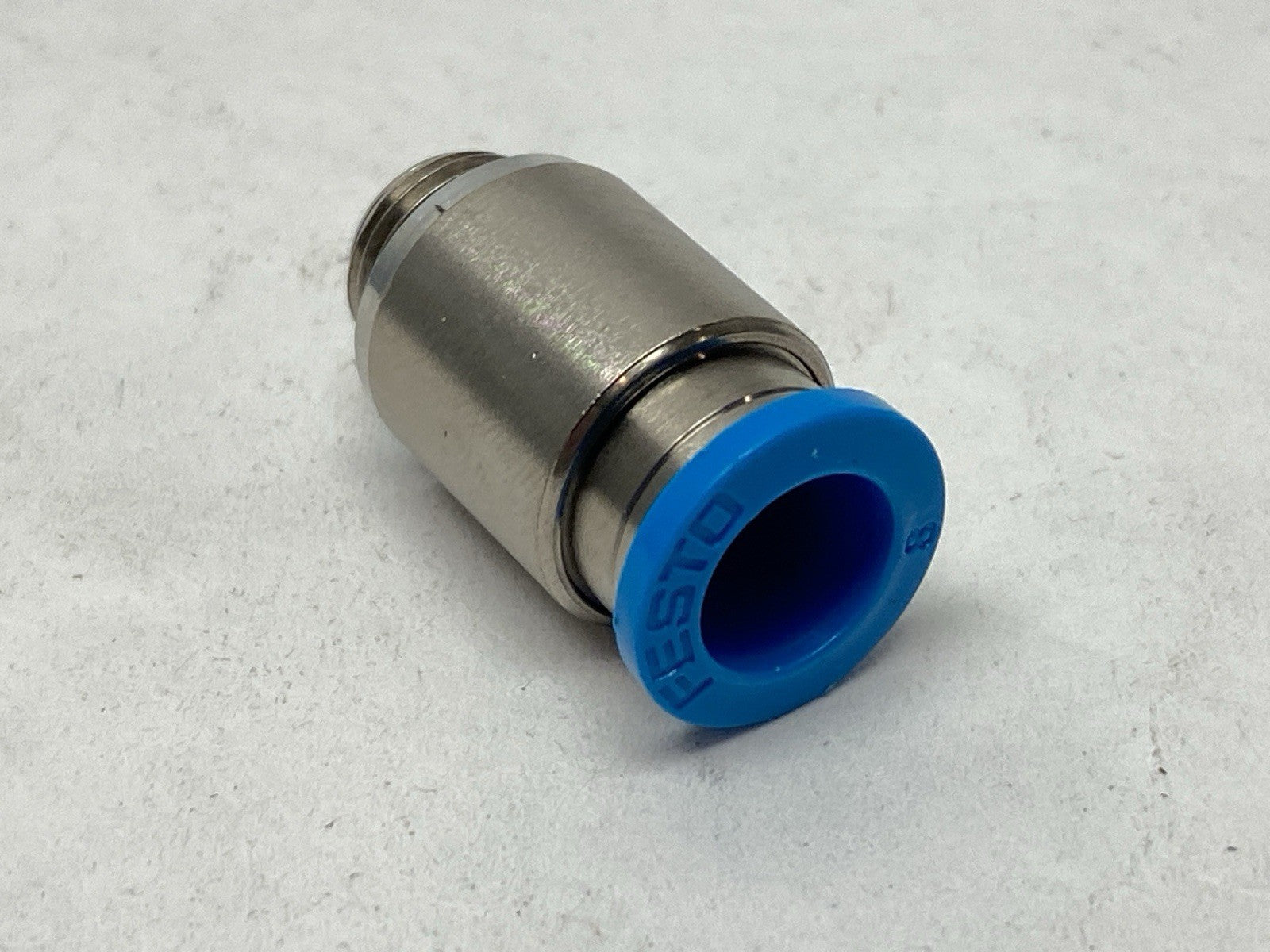 Festo QS-G1/8-8-I Push-In Fitting Male Thread 8mm OD Tube 186109 LOT OF 10 - Maverick Industrial Sales