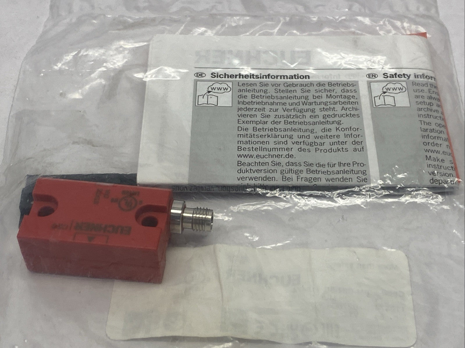 Euchner CES-I-AR-M-C04-SG-119474 Non-Contact Safety Switch 119474 - Maverick Industrial Sales