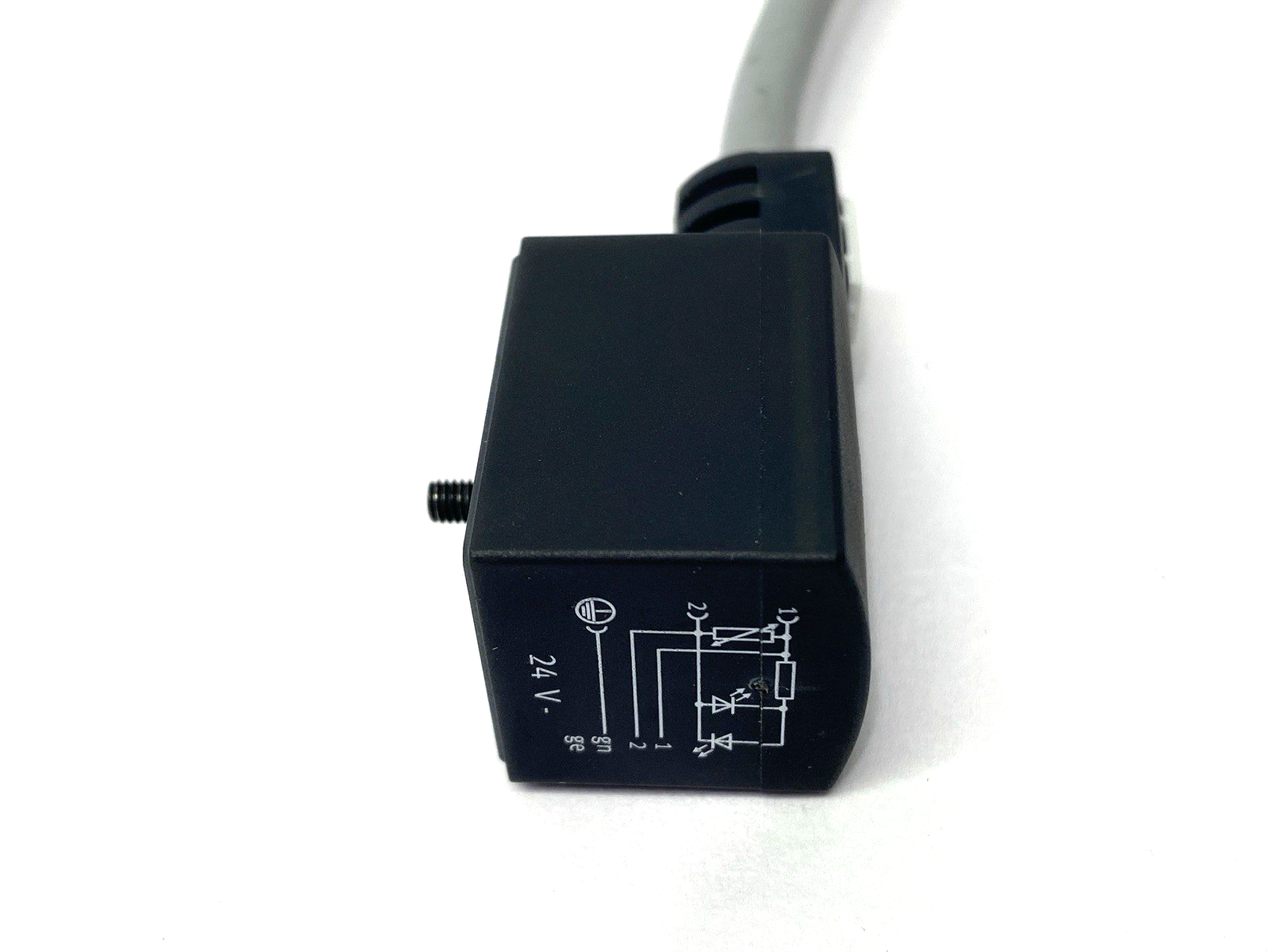 Festo KMF-1-24-10-LED Plug Socket w/ Cable 10m 24VDC 193458 - Maverick Industrial Sales