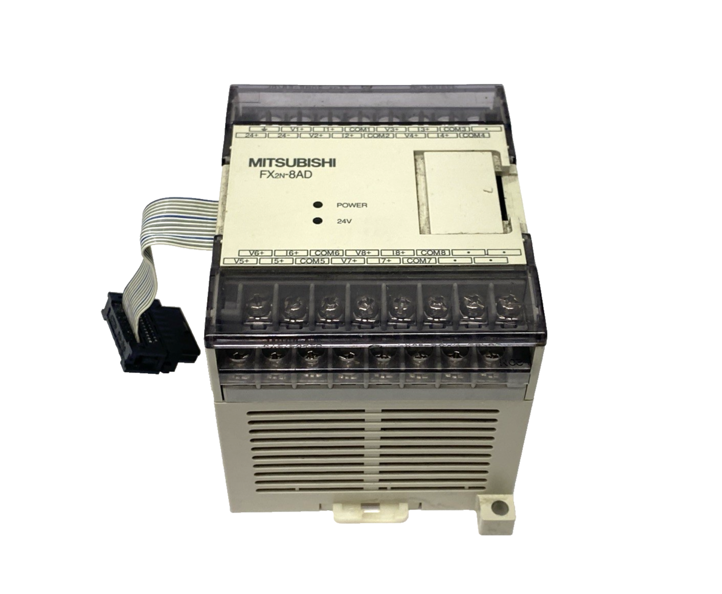 FX2N-8AD | Mitsubishi Analog Input Module 24VDC - Used - Maverick Industrial Sales