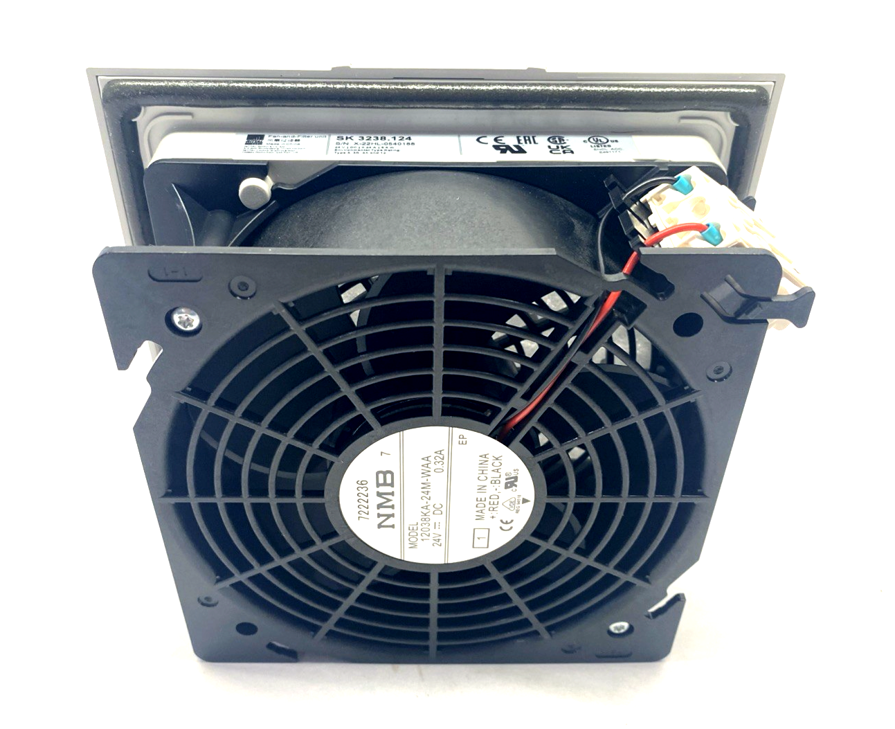 Rittal 3238124 TopTherm Enclosure Filter Fan Unit SK 3238.124 - Maverick Industrial Sales