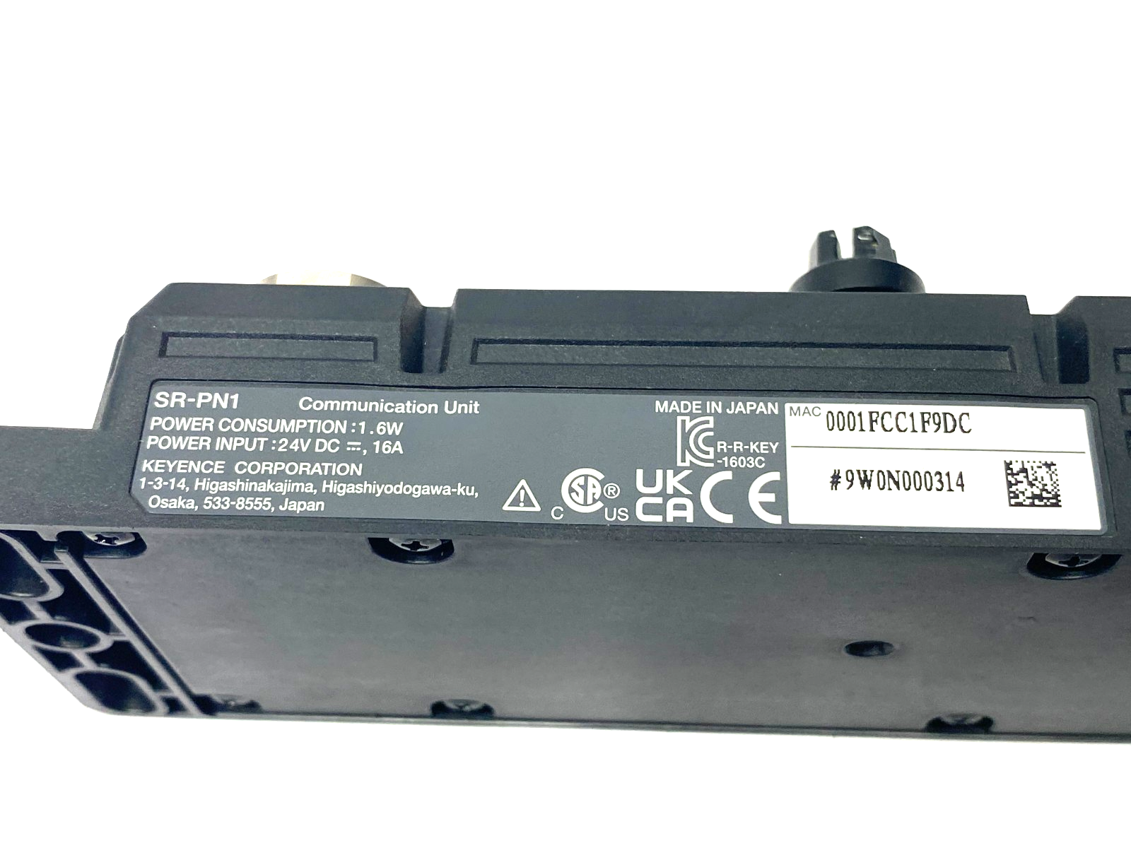 Keyence SR-PN1 PROFINET Communication Unit for AI-Powered Code Reader - Maverick Industrial Sales