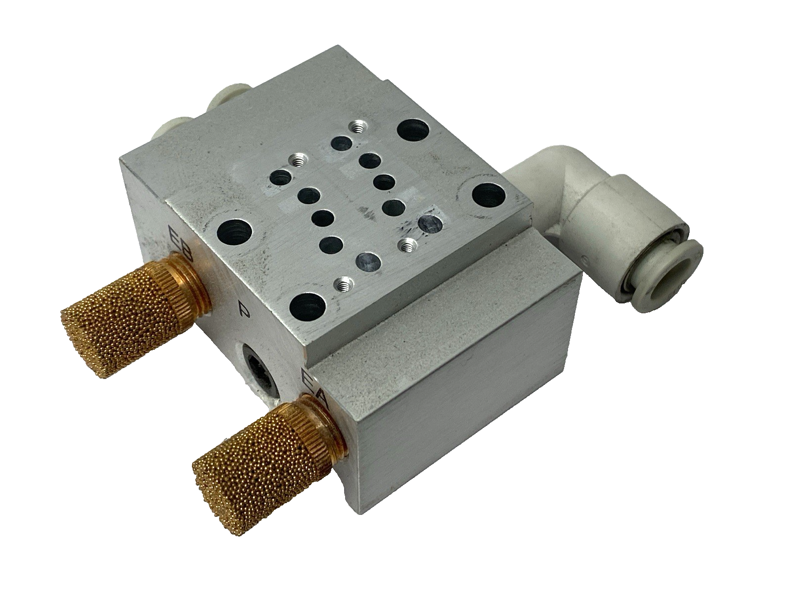 SS5Y3-41-02-C6 | SMC Pneumatic Manifold Base Mount - Used - Maverick Industrial Sales