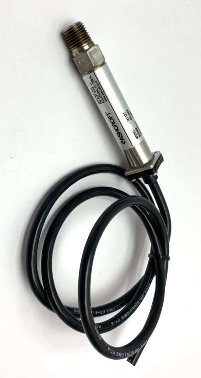 Ashcroft 161327 Pressure Transducer 60psig 10-36 Vdc 4-20mA - Maverick Industrial Sales