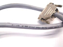 D-Sub 25 Male to Female Cordset 3' Cable Gray 300V AWM Style 2464 - Maverick Industrial Sales