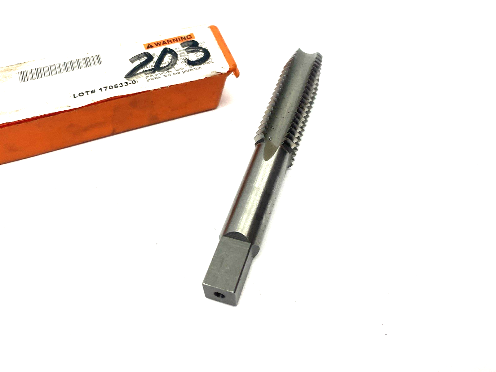 10562-00-B | Brubaker Tool Straight Flute Plug Tap 5/8-11 NC H3 4FL HSS - New – Open box - Maverick Industrial Sales
