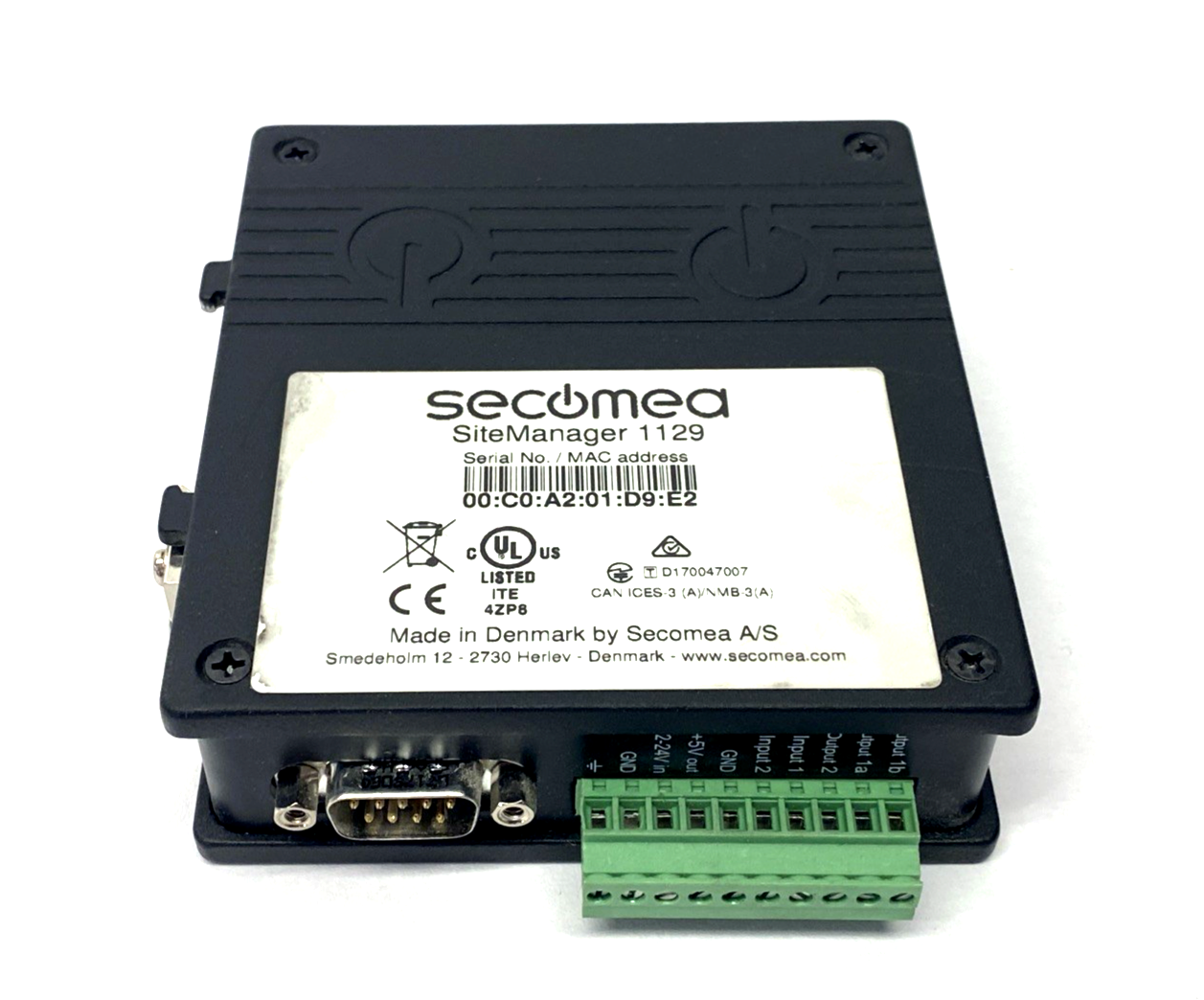 Secomea SiteManager 1129 Secure Remote Access/Industrial Gateway, UPLINK - Maverick Industrial Sales