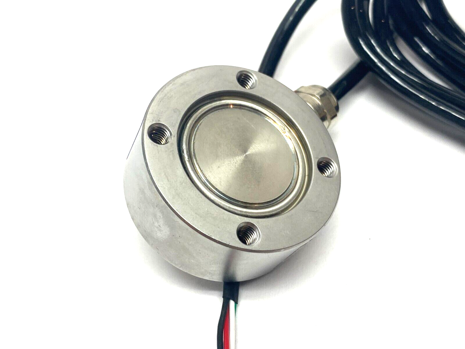 CAS MNC-100L Miniature Pancake Load Cell 100kgf Capacity LLBMNC104G000000 - Maverick Industrial Sales