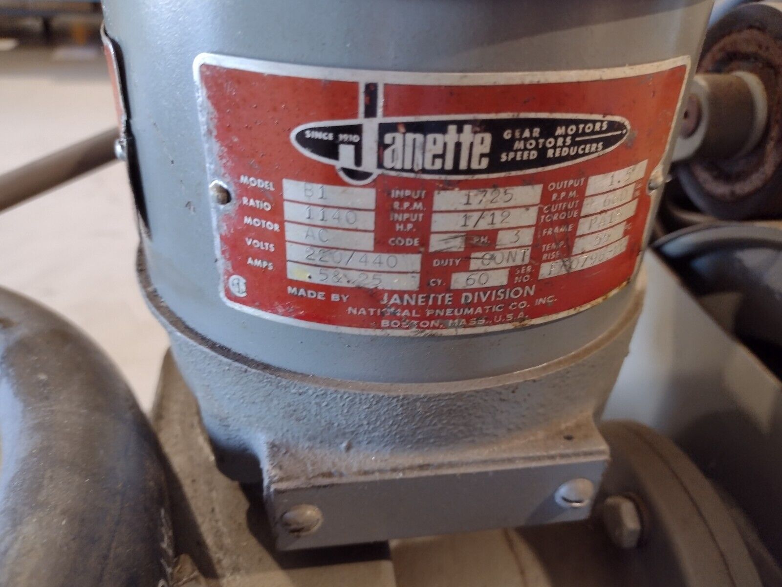 Landis F-18 Face Grinder and Coolant Pump - Maverick Industrial Sales