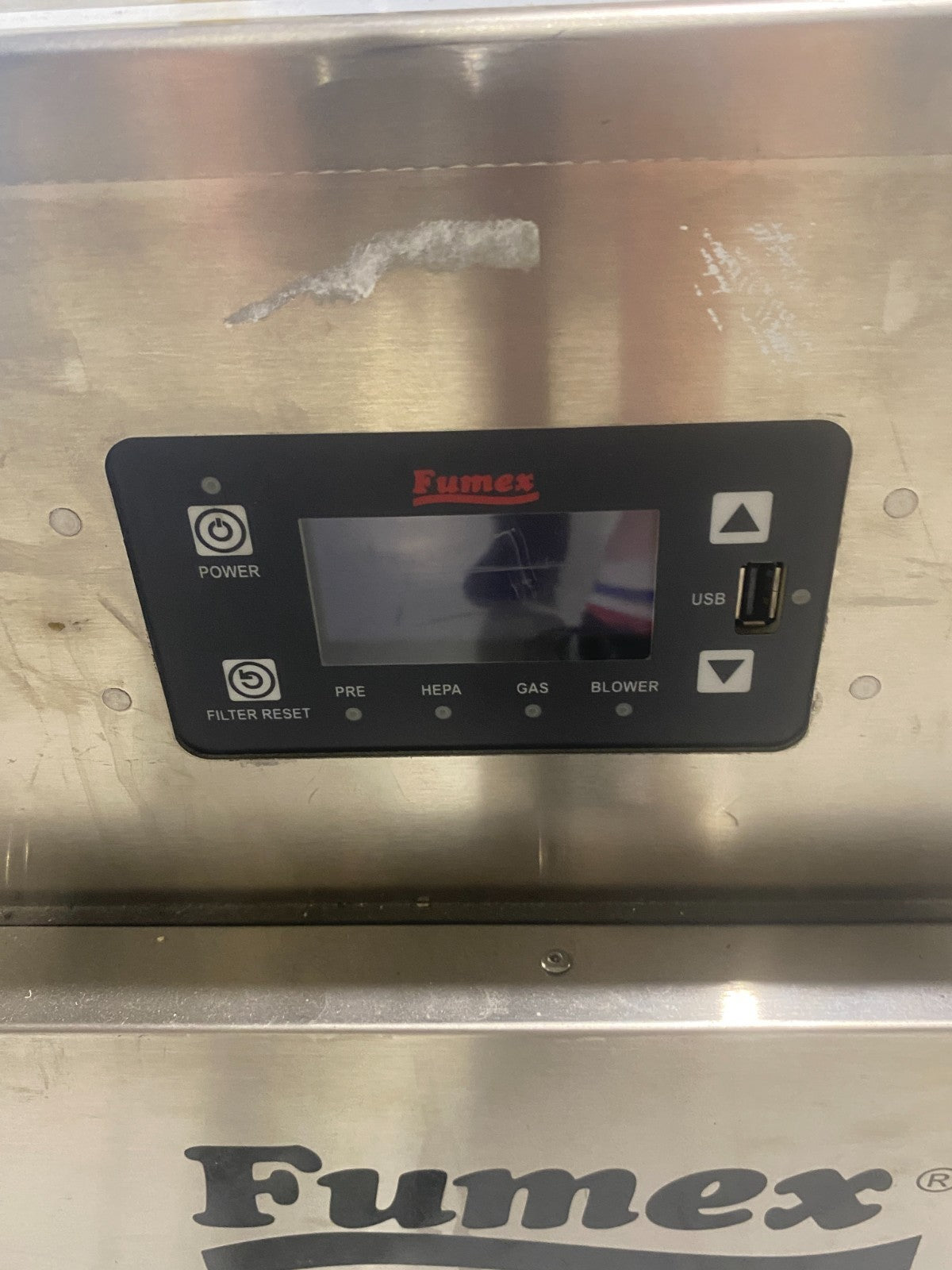 Fumex GS3-500 Air Filtration Fume Extractor Unit USED FILTERS, MISSING ONE WHEEL - Maverick Industrial Sales