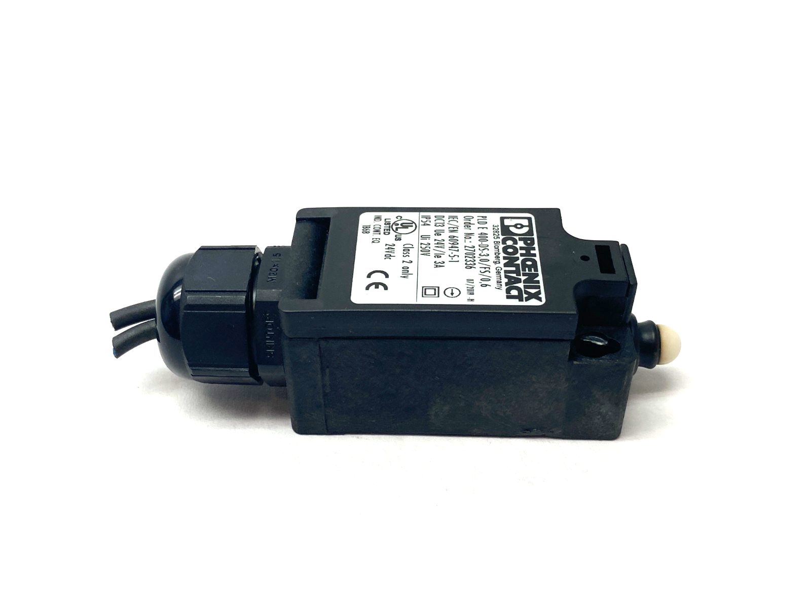 Phoenix Contact PLD E 400-DS-3,0/FS/0,6 Door Position Switch 2702336 - Maverick Industrial Sales
