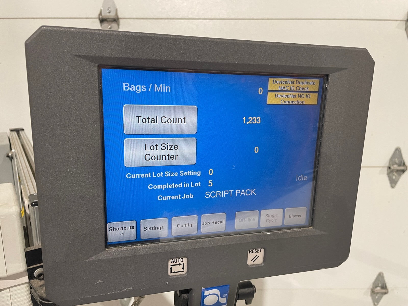 AB180 | Autobag AB 180 OneStep Automated Packaging Bagging System, RXAS Bagger - Used - Maverick Industrial Sales