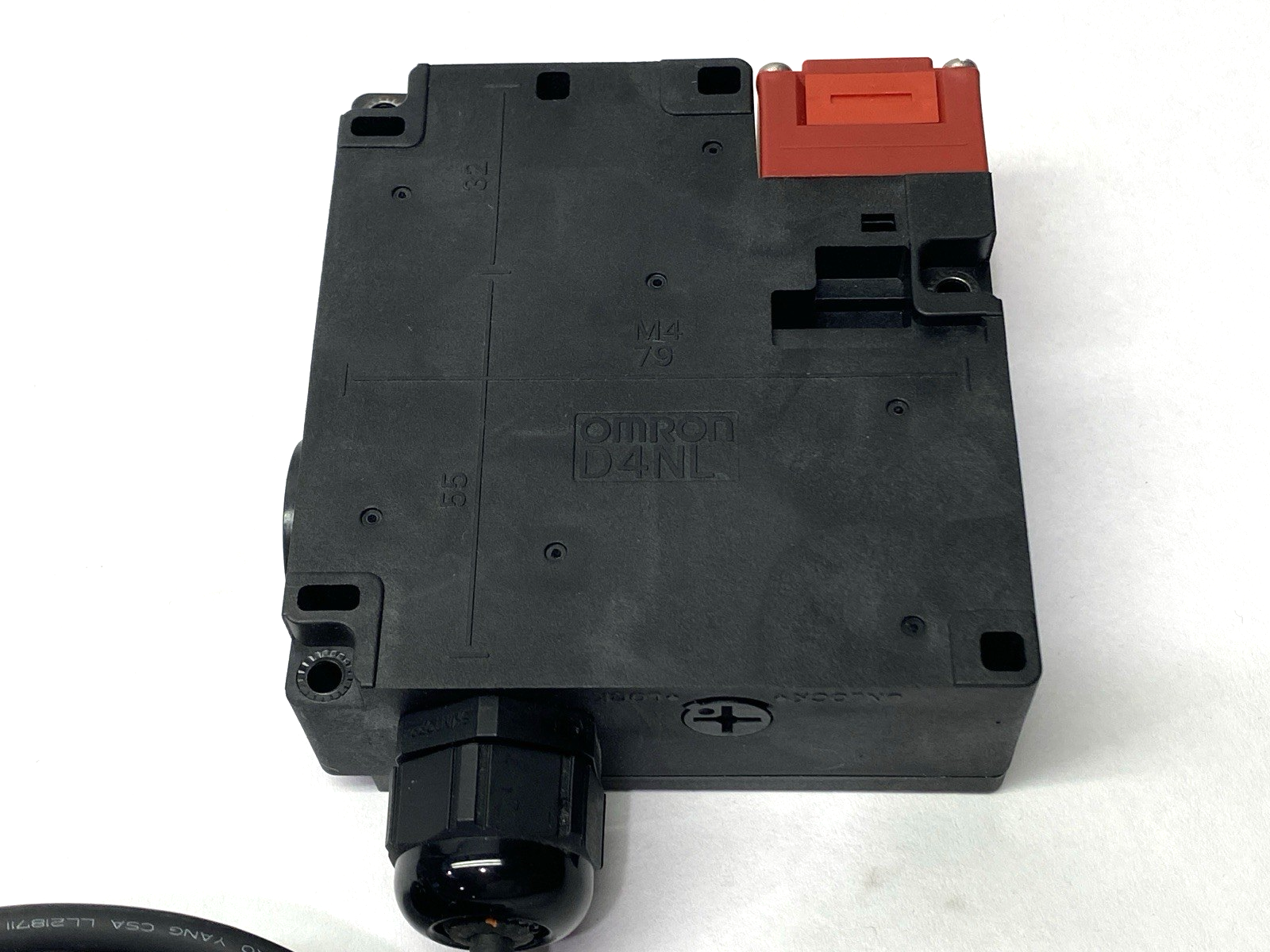 Omron D4NL-1HFG-B Guard Lock Safety Door Switch 24VDC NO KEY - Maverick Industrial Sales