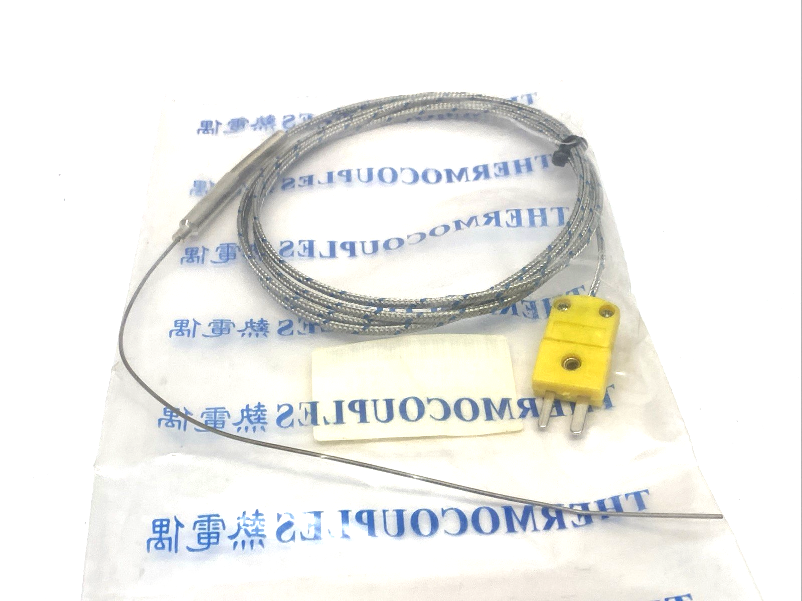 Yanli Automation Instruments, Type K Alloy Armored Thermocouple 1mm x 200mm - Maverick Industrial Sales