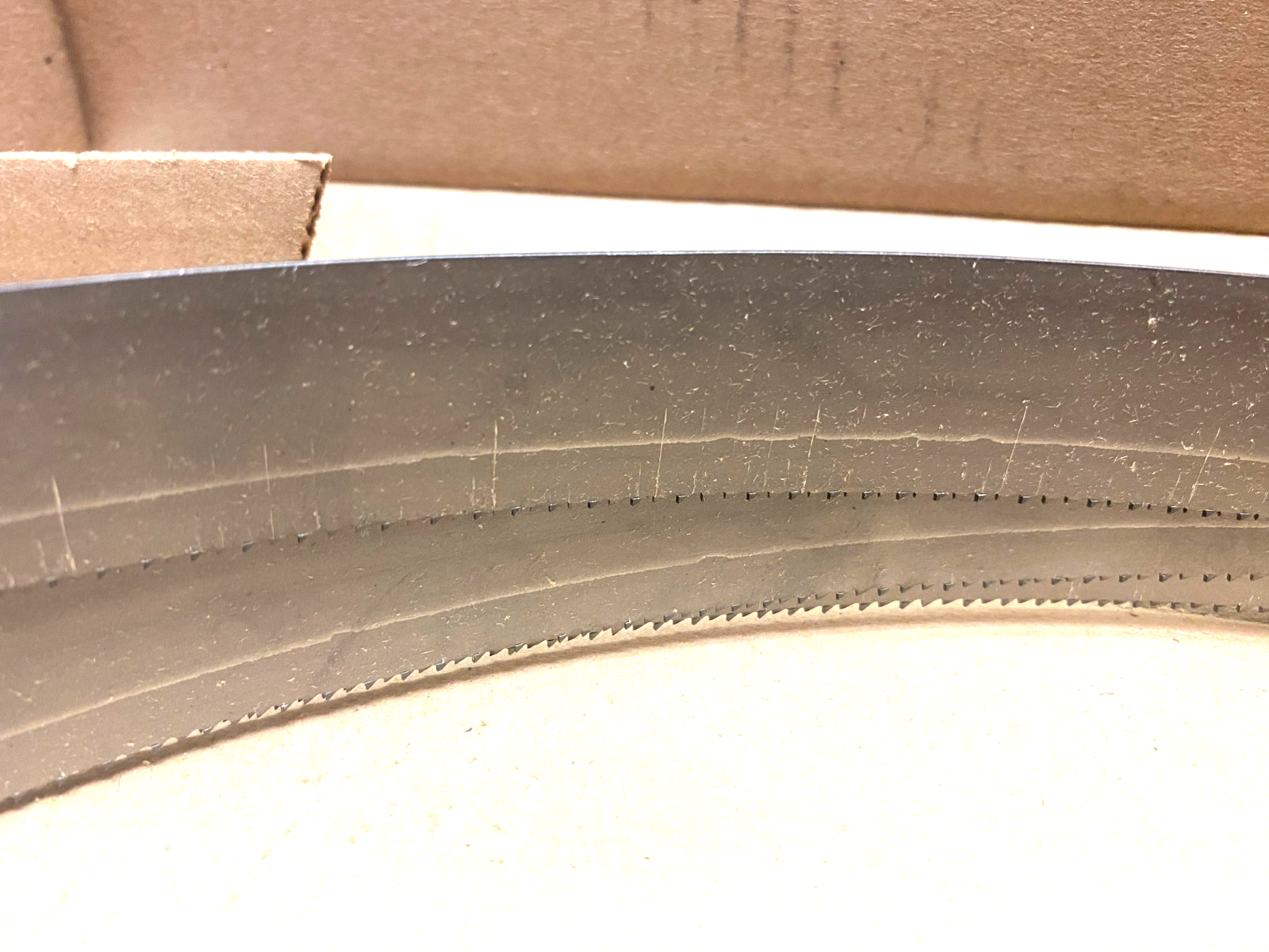 Lenox 79639CLB123810 Welded Bandsaw Blade: 12' 6 Long x 1" Wide x 10 to 14 TPI - New – Open box - Maverick Industrial Sales