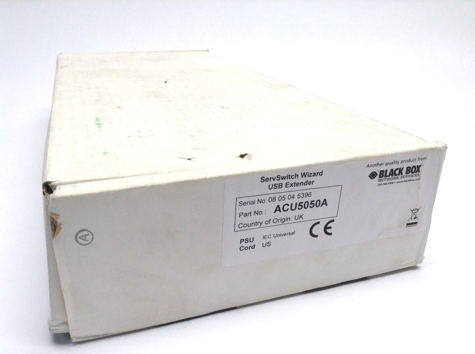 ACU5050A | Black Box Network Services ServSwitch Wizard USB Extender - Open Box - Maverick Industrial Sales