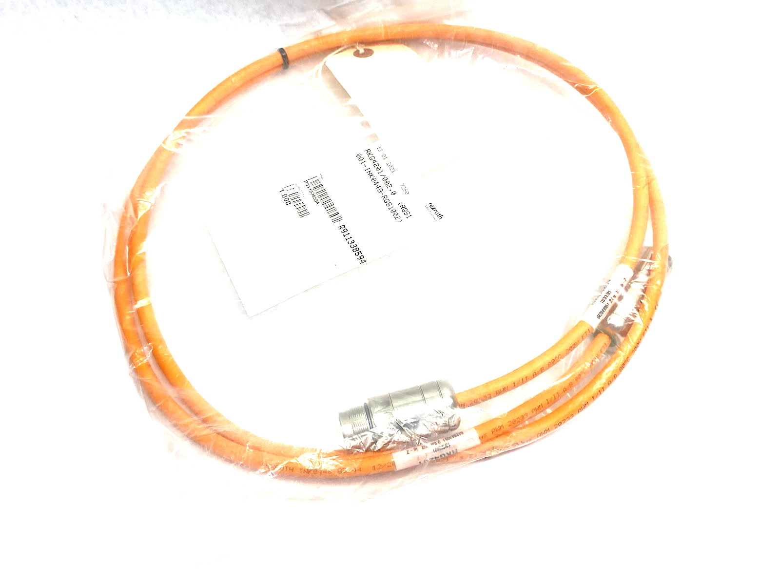 R911338594 | Bosch Rexroth Encoder Cable RKG4201/002,0 (RGS1001-REG0013-RGS1002) - New - Maverick Industrial Sales