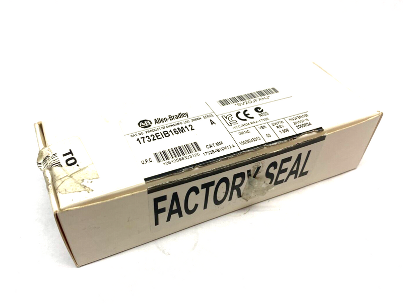 Allen Bradley 1732EIB16M12 Ser. A ArmorBlock 16 PT EtherNet/IP Module F/W 1.006 - Maverick Industrial Sales