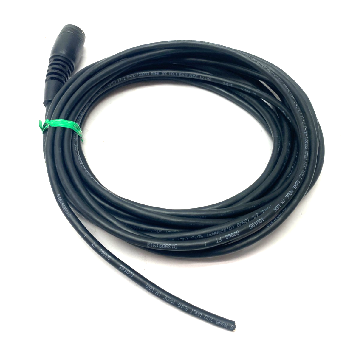 Carolprene 01310 Single Ended 2-Cond 2-Pin Connector Cordset 18AWG - Maverick Industrial Sales